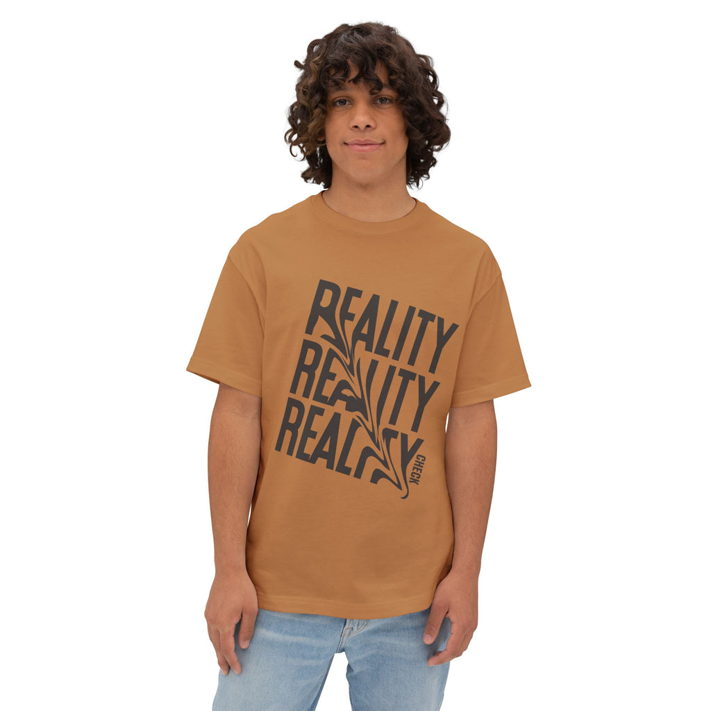 Reality Repeat Tee — Graphic Boxy T‑Shirt - caldrwear.com