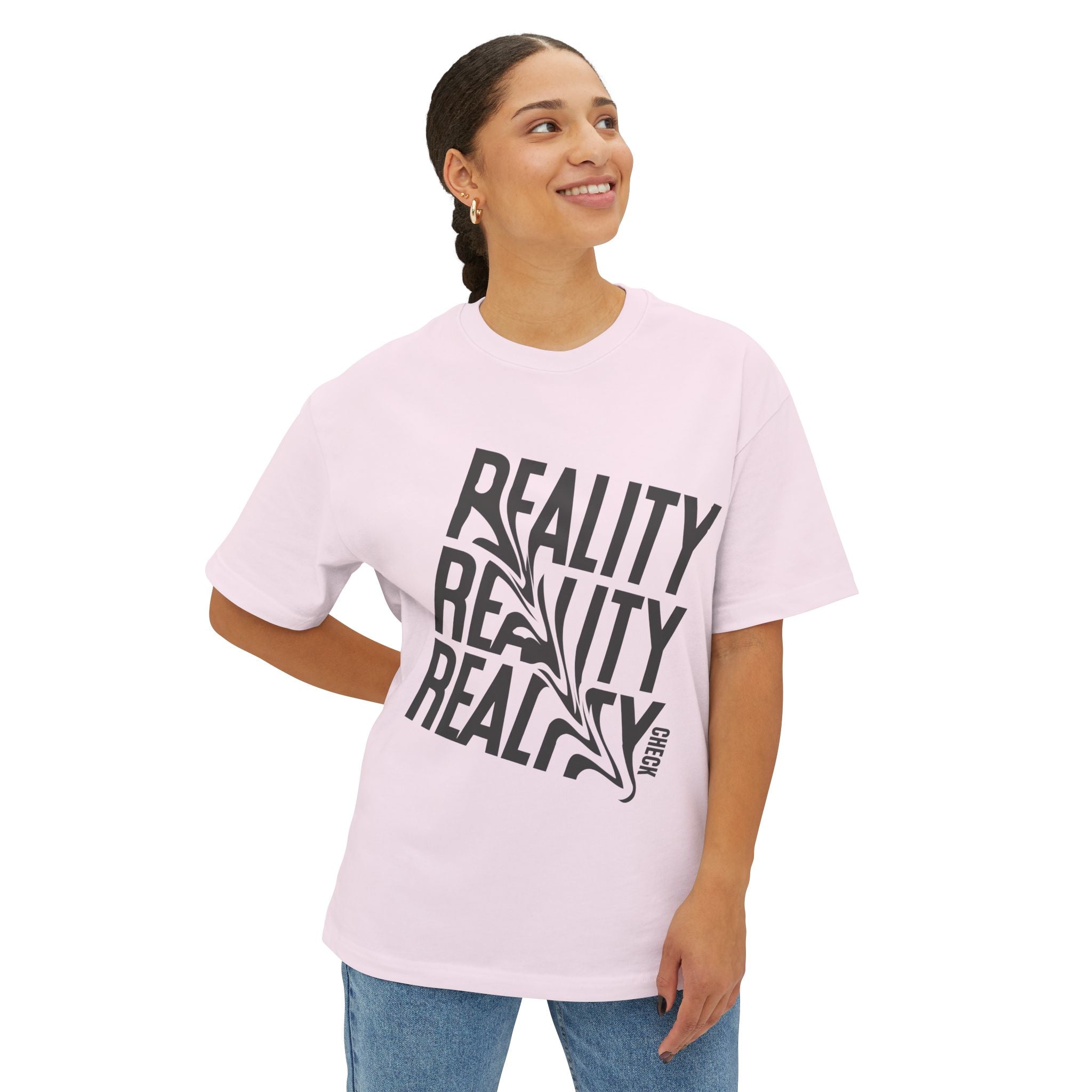 Reality Repeat Tee — Graphic Boxy T‑Shirt - caldrwear.com
