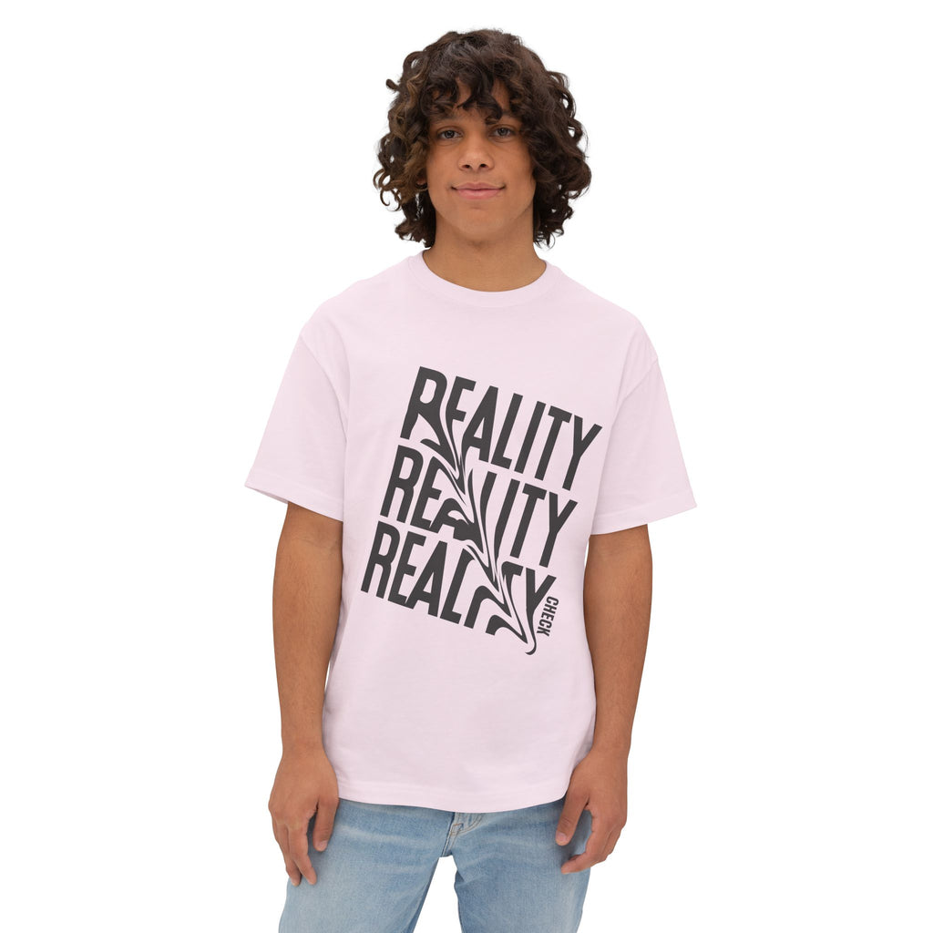 Reality Repeat Tee — Graphic Boxy T‑Shirt - caldrwear.com