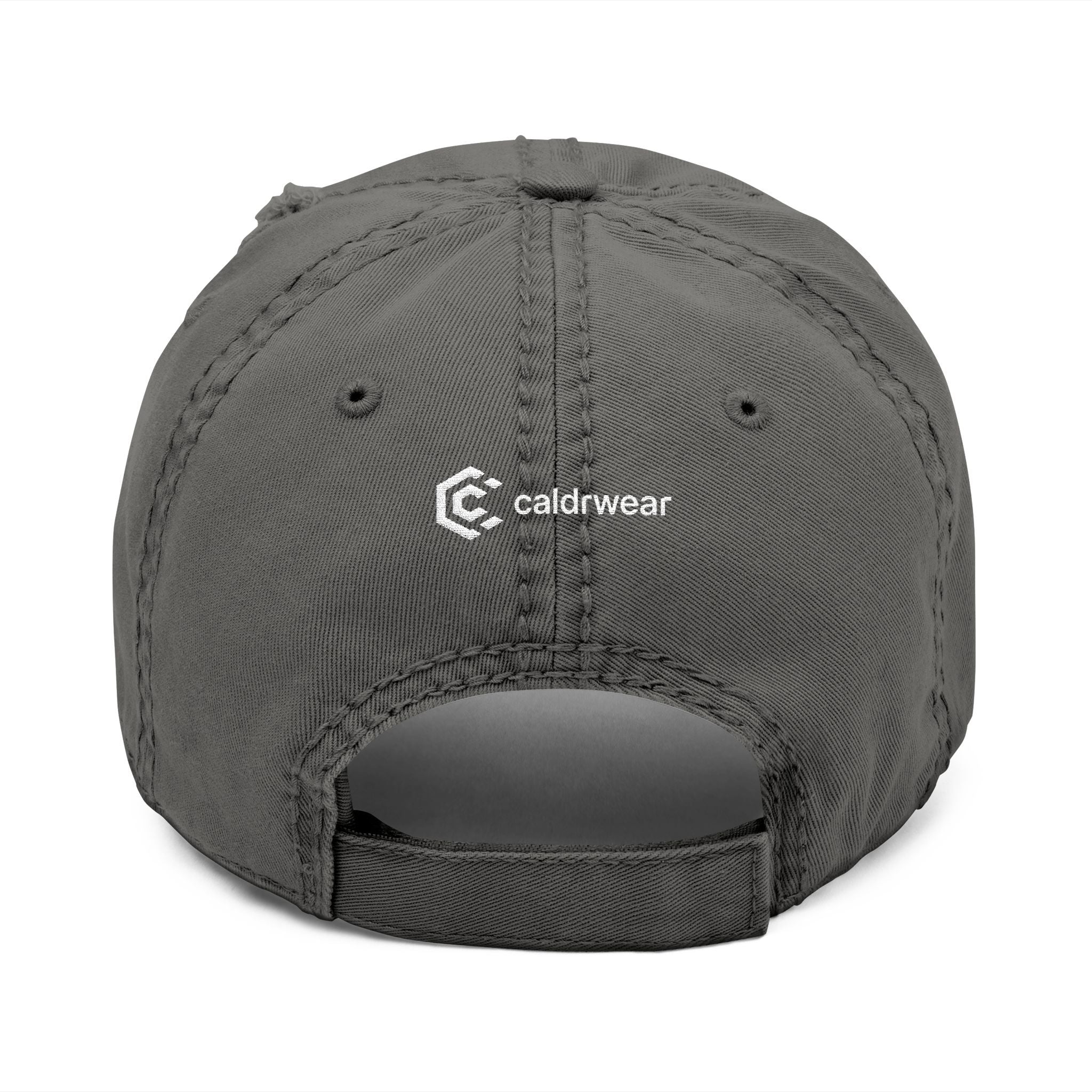 Satoshi Nakamoto Embroidered Distressed Dad Hat - caldrwear.com