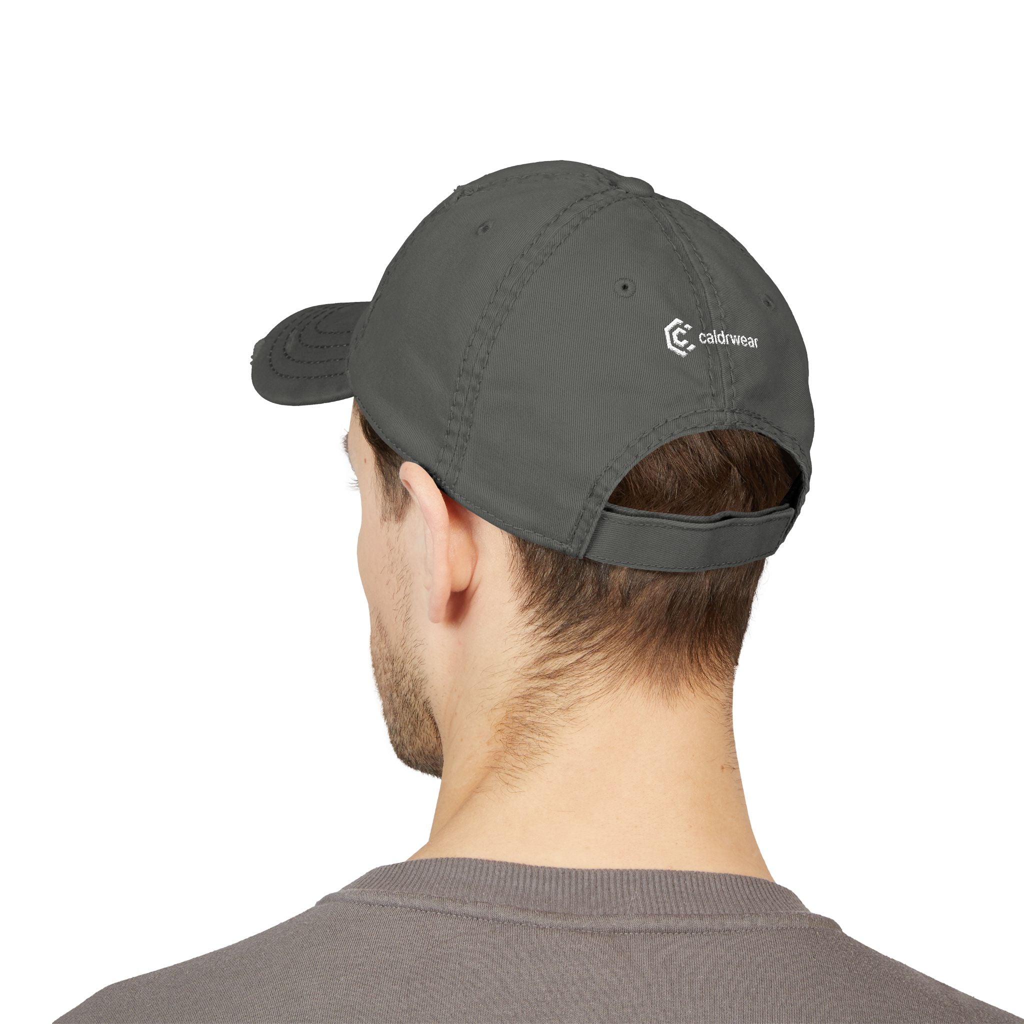 Satoshi Nakamoto Embroidered Distressed Dad Hat - caldrwear.com