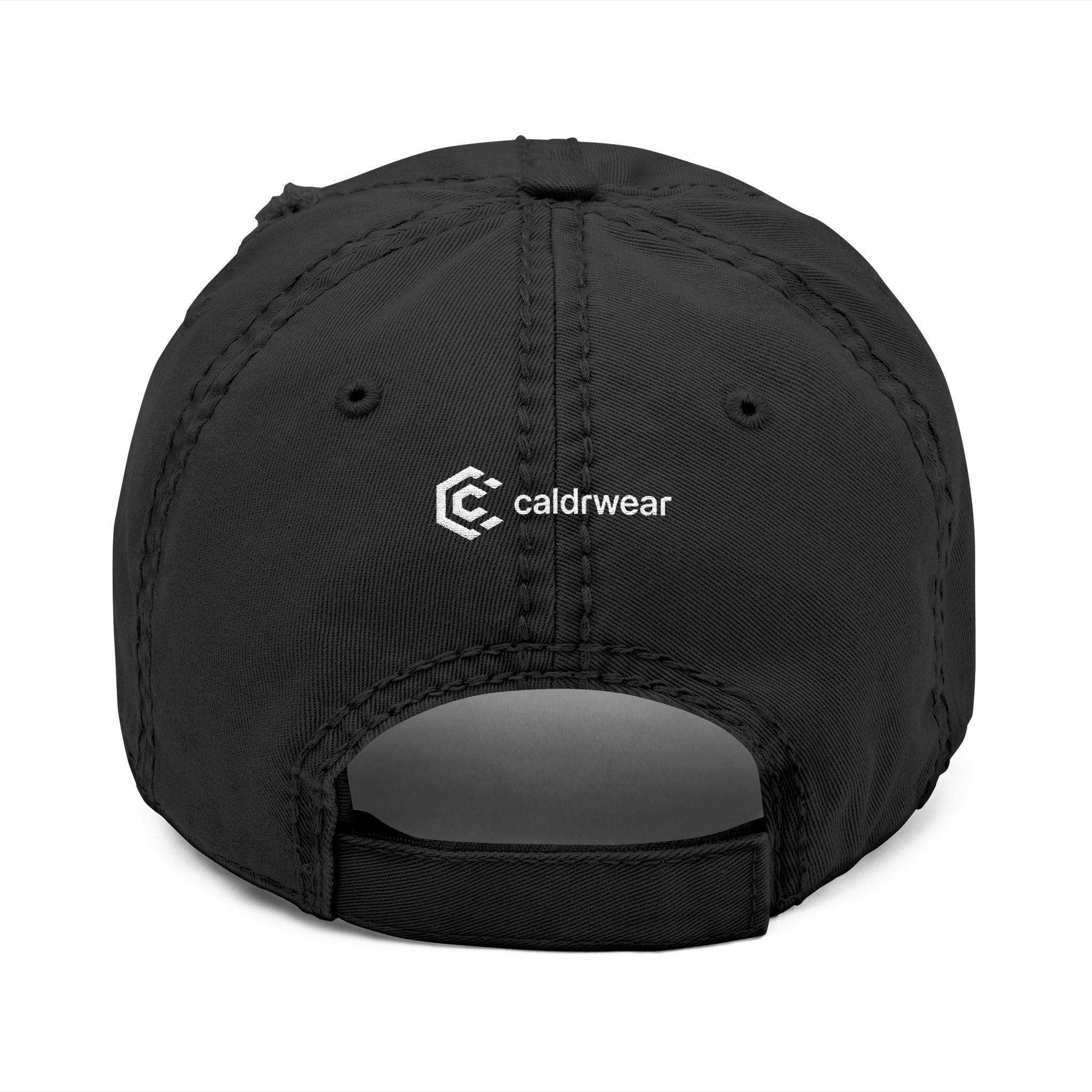 Satoshi Nakamoto Embroidered Distressed Dad Hat - caldrwear.com