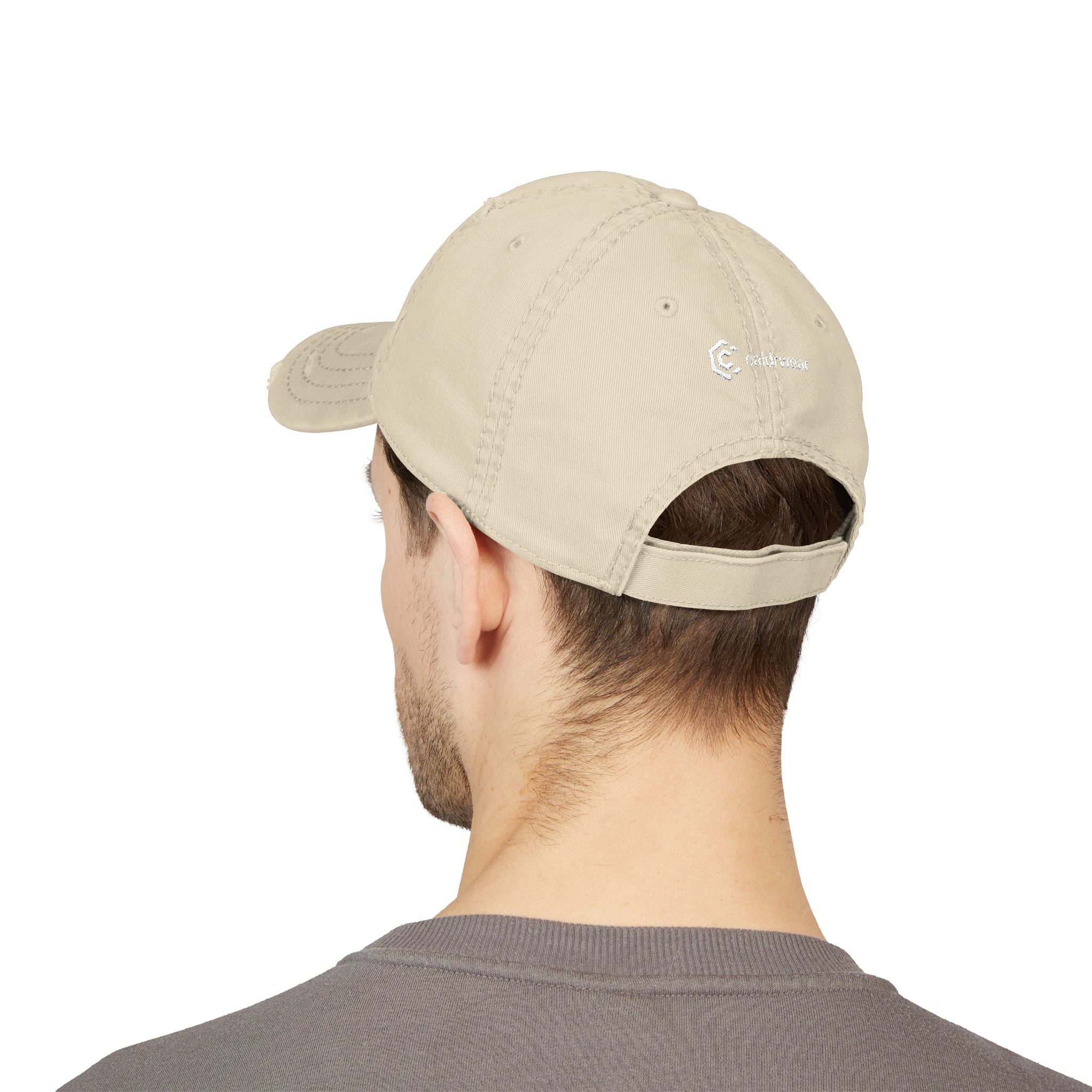 Satoshi Nakamoto Embroidered Distressed Dad Hat - caldrwear.com