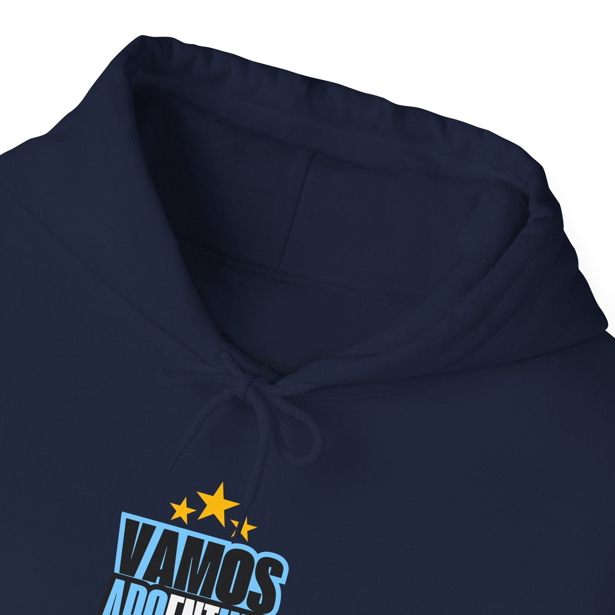 Vamos Argentina Soccer Hoodie — Argentina Flag Sun Football Fan Sweatshirt - caldrwear.com