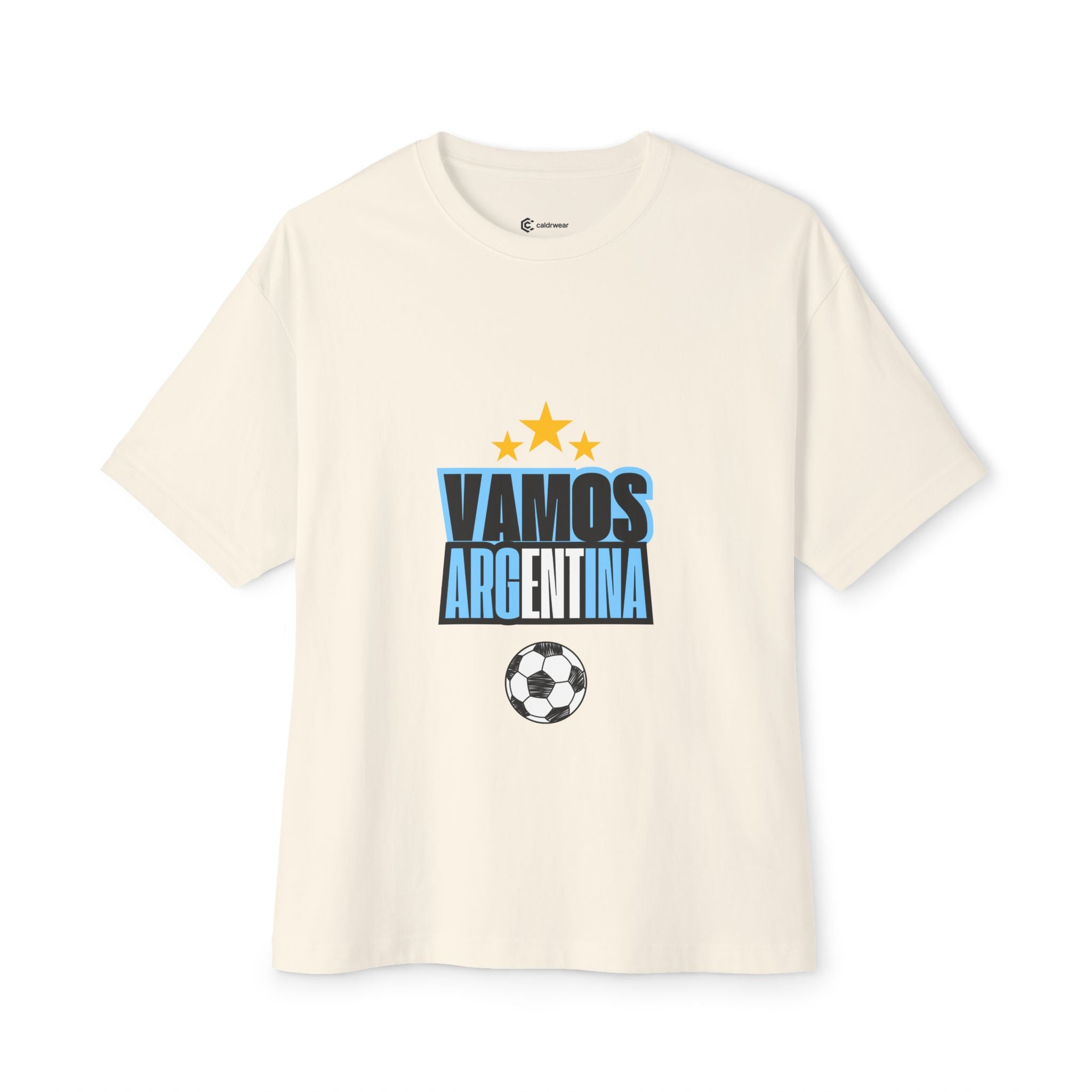 Vamos Argentina Soccer Tee — Sun of May Flag Football Shirt - caldrwear.com