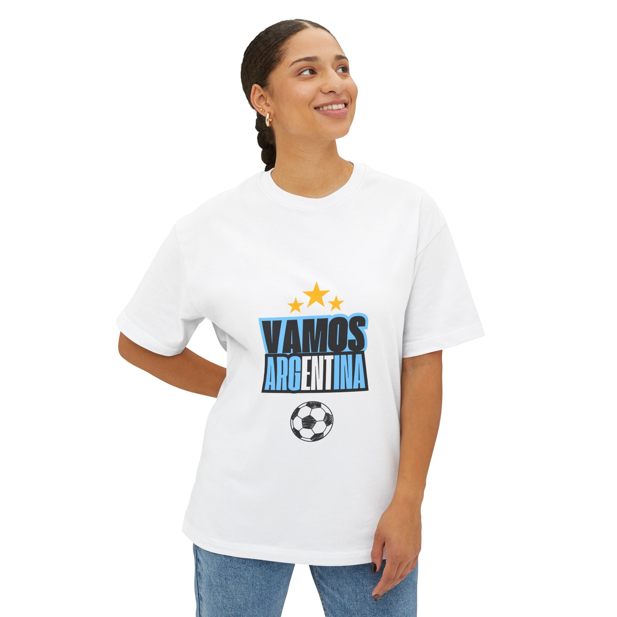 Vamos Argentina Soccer Tee — Sun of May Flag Football Shirt - caldrwear.com