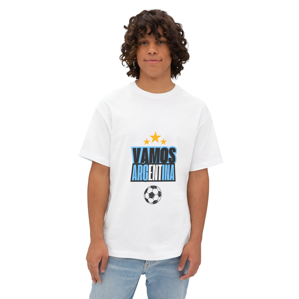 Vamos Argentina Soccer Tee — Sun of May Flag Football Shirt - caldrwear.com