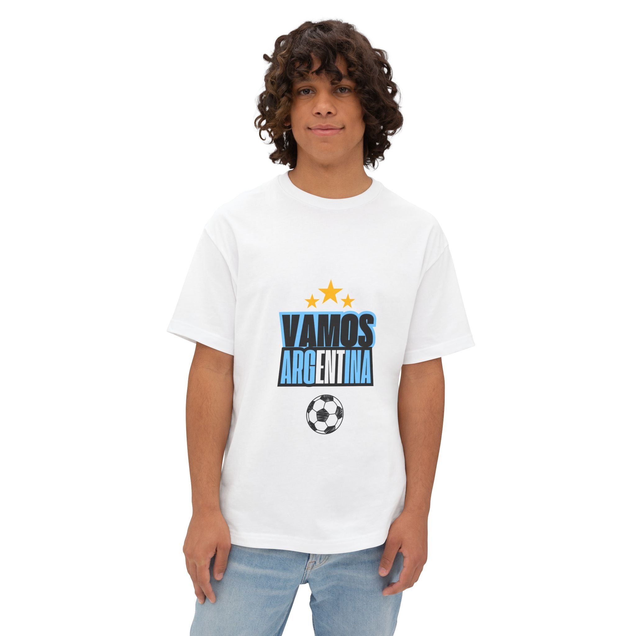 Vamos Argentina Soccer Tee — Sun of May Flag Football Shirt - caldrwear.com